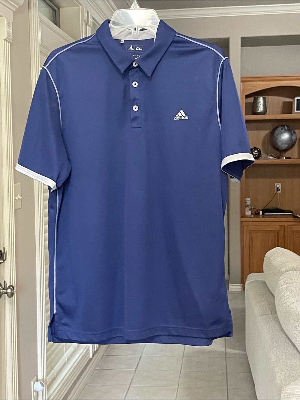 Adidas Mens Performance Polo Shirts Lot of 3 Black , Navy & Mint Green
Size L - Picture 10 of 14
